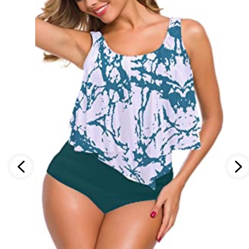 12Crazy   Ruffled Flounce Top L